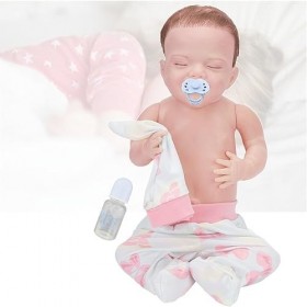 Poupées Reborn, 18 Pouces 46 cm, poupées réalistes en Silicone pour Nouveau-né, Qui ressemblent à de Vrais Ensembles pour Enf