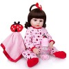 Poupée Bébé Reborn Petite Poupée Réaliste De 19 Pouces avec Vêtements, Cadeau danniversaire, G pour Enfants G 