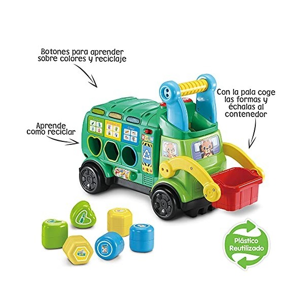 VTech 3480-541822 Jeu de Recyclage pour Enfants + 18 Mois, 80-541822,