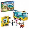 LEGO 41759 Friends Le Bus de Heartlake City, Jouet de Mini-Poupée avec Véhicule, Set dAmitié avec Paisley, Cadeau Enfants, F