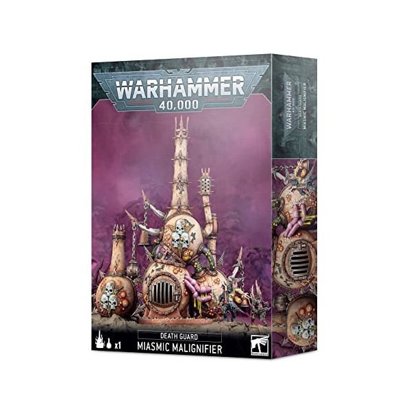 Games Workshop Warhammer 40k - Death Guard Exhausteur Miasmatique 99120102118 Noir