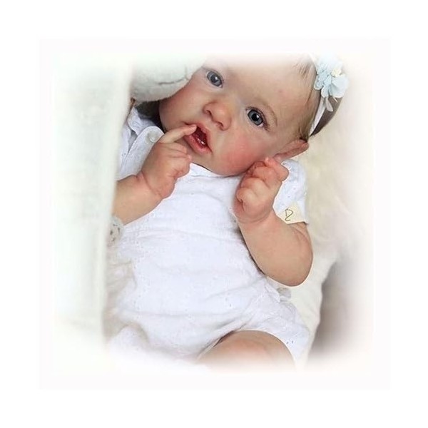Poupées réalistes pour Nouveau-né, 55 cm, 55 cm, Faites à la Main, bébé Qui Ressemble à Une Vraie Fille, Meilleurs Coffrets C