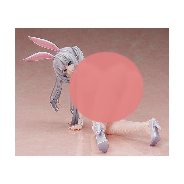 IMMANANT Personnage dAnime Figurine Ecchi Reine Blanche - 1/4 - Bunny Ver. Objets de Collection animés Modèle de poupée Mign