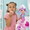 Lalaloopsy Bubbly Mermaid - OCEAN SEABREEZE – Poupée aquatique avec 1 méduse – Contient 1 baignoire en coquillage & solution 