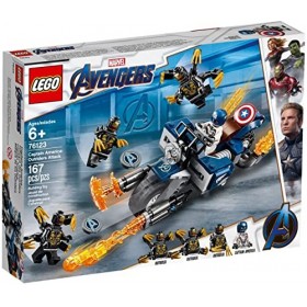LEGO Captain America et lattaque des Outriders
