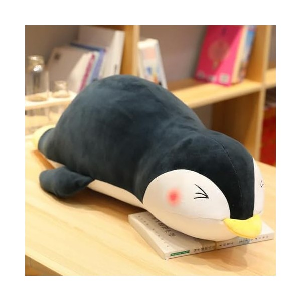 EacTEL Pingouin en Peluche Doux Fête D’Anniversaire Jouets en Peluche Mignon Pingouin Poupée Kawaii Mignon en Peluche Animal 