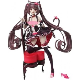 NEWLIA Figurine Ecchi Anime Figuren-Nekopara - Chocolat/Vanille - 1/7 Anime à Collectionner/modèle de Personnage PVC Statue P