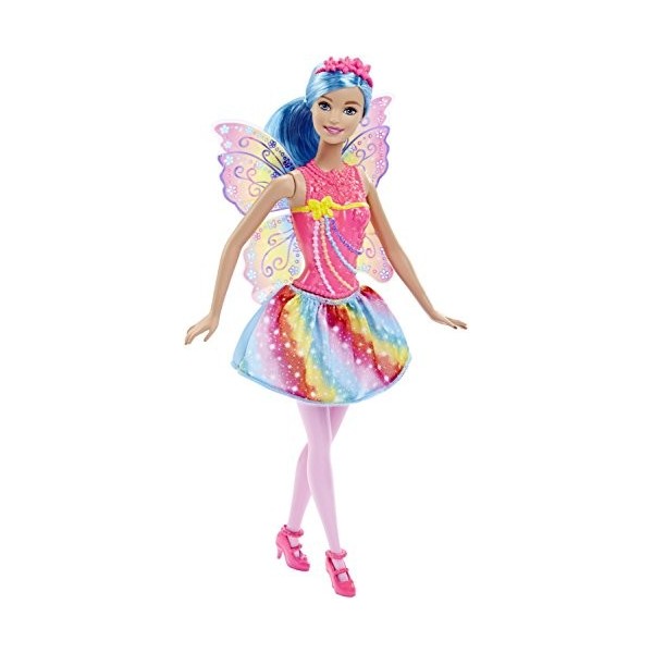 Barbie - DHM56 - Fée - Arc en Ciel - Multicolore