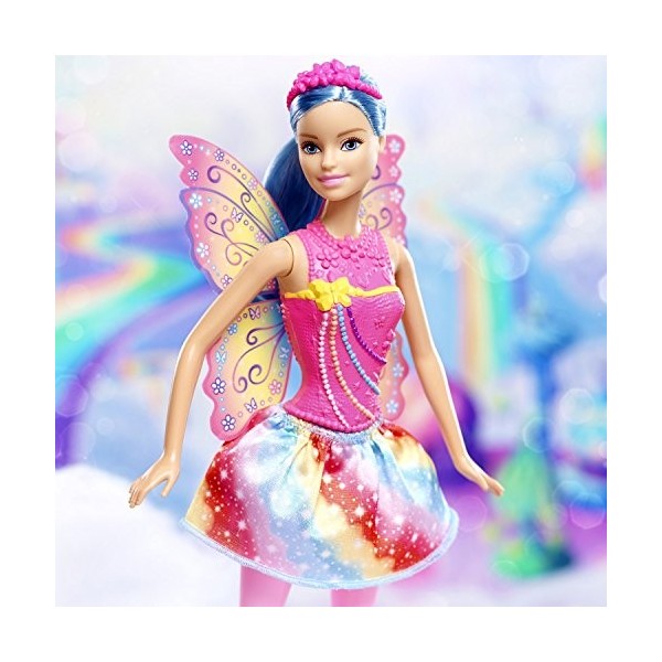 Barbie - DHM56 - Fée - Arc en Ciel - Multicolore