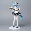 REOZIGN Genshin Impact Figures, Ganyu Action Figure Statue 30 cm/11,8 Pouces Maid Ganyu Anime Jeu Personnage Collection Figur