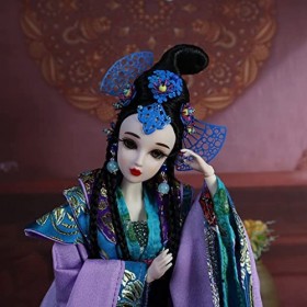 Poupée Chinoise 31Cm, 12 Articulations Poupée De Fée, Poupée Orientale, Poupée Décorative Pour Tables Basses, Décorations Man