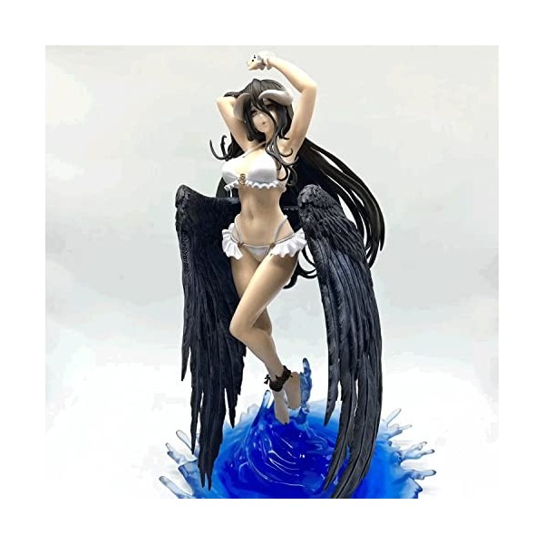 RIZWELLA Ecchi-Figure 1/6 VER. Overlord -Albedo- Maillot de Bain Vêtements Amovible Anime Personnage Modèle Dessin Animé Plum