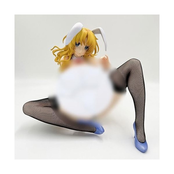 IMMANANT Personnage dAnime Figurine Ecchi Chie - 1/4 - Lapin Ver. Objets de Collection animés Vêtements Amovibles Modèle de 