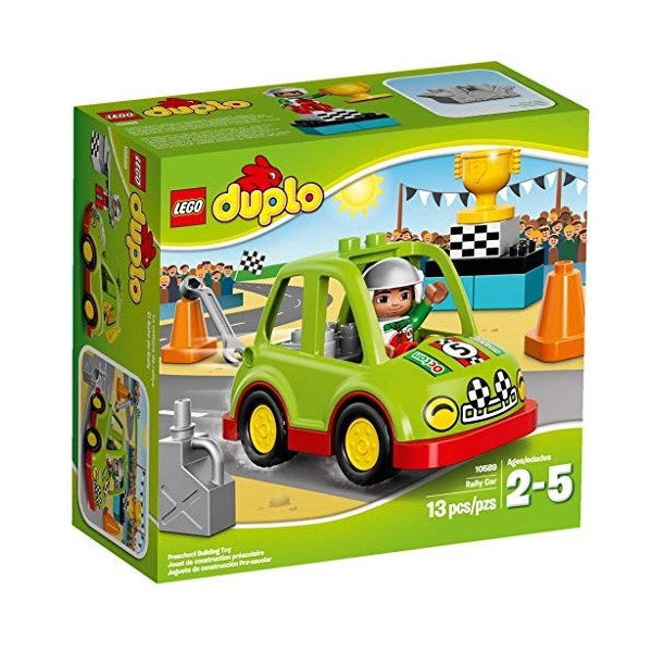 LEGO Duplo Ville - 10589 - Jeu De Construction - La Voiture De Rallye