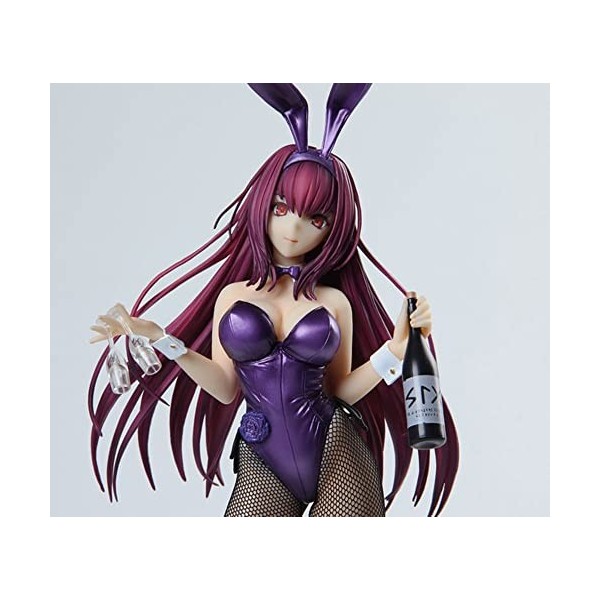 IMMANANT Chiffre danime Destin/Grand Ordre - Scathach Bunny Ver. Figurine complète 1/4 Figurine ECCHI Vêtements amovibles Mo