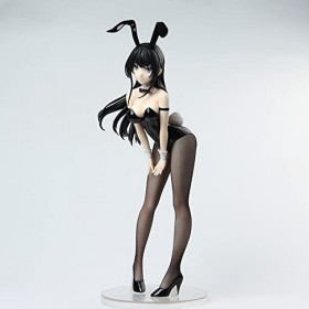 PIELUS Figurine Ecchi Figurine Hentai -Sakurajima Mai- 1/4 Bunny Ver. Figure de Fille danime Figurines daction Collection d