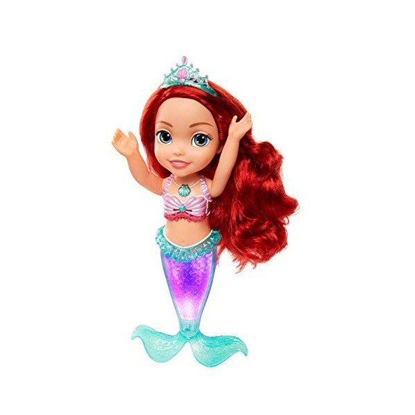 Poupée Princesse Disney - Ariel lumières et paillettes, couleur/modèle assorti.