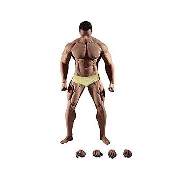 1/6 Action Figure 12 Pouces Poupées Mannequins Articulé Modèle Homme avec 3 Mains Non Inclus Tête PL2018-M35 