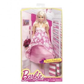 Mattel Barbie bfw17&nbsp;–&nbsp;Rose and Fabulous Barbie Style Tea Length, poupée
