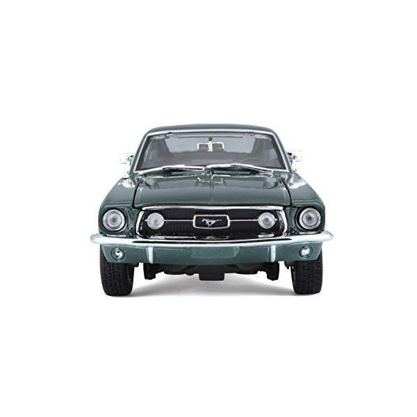 BBurago Maisto France - M31166 - Véhicule miniature - Ford Mustang GTA Fastback 1967 - Vert