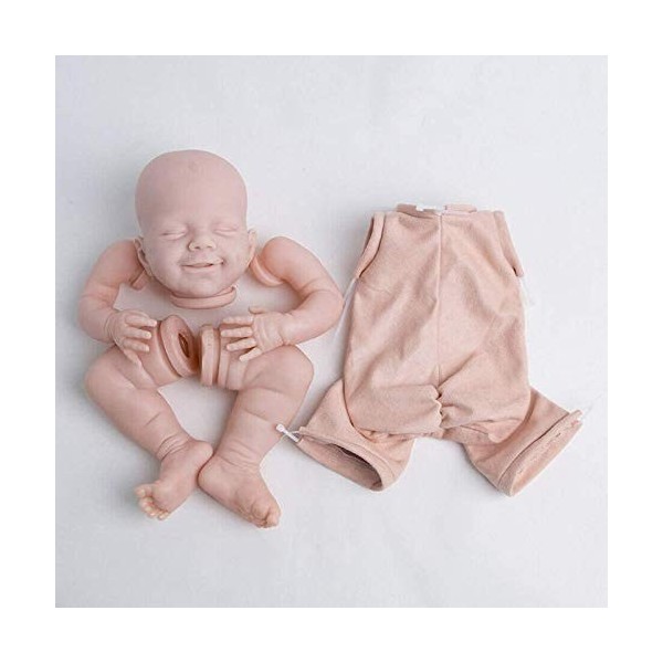 XJJY Les poupées de bébé renaissant Non peintes 50cm-55cm Reborn Toddler Kits de poupée Pas de caractéristiques de Genre DI