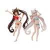 PelcoR Figurines danime Ecchi - Vanille - Chocola - 1/12 - Maillot de Bain Ver. Figurine Hentai/Figurine daction/Figurines 