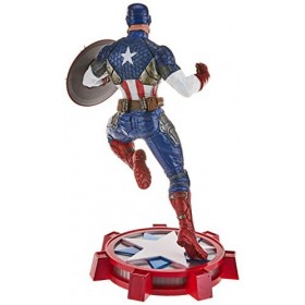 Diamond Marvel Gallery Maintenant Captain America Figurine, AUG172640, 3066318328, Mulitcolor, Taille Unique