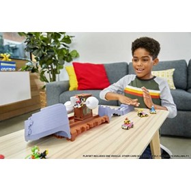 Hot Wheels Mario Kart Track Set Assortment 4 Different Tracks with Mario Kart 1:64 Scale Vehicles and Nemesis from Video Game