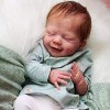 Reborn Baby Dolls Garçon/Fille Endormi 19 Pouces Réaliste Reborn Nouveau-Né Bébé Poupées Réalistes Qui Ressemblent À De Vrais
