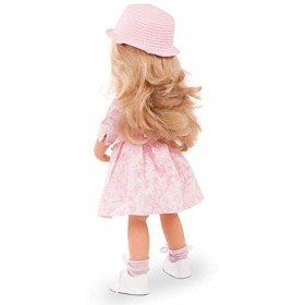 Götz 1766045 Poupée Happy Kidz Emma va fêter lété - Poupée multiarticulée de 50&nbsp;cm, Cheveux blonds, Yeux Gris Pierre - Set d