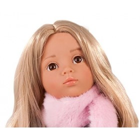 Götz 1466023 Poupée Happy Kidz Emily au cinéma - Poupée multiarticulée de 50&nbsp;cm aux Cheveux blonds et aux Yeux Bruns - Set de