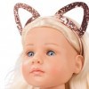 Götz 2011020 Poupée Little Kidz Elli - Poupée multiarticulée de 36 cm avec des Cheveux blonds et des Yeux Bleus - Set de 10 p