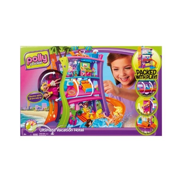 Polly Pocket - X1290 - Poupée et Mini-Poupée - Grand Hôtel