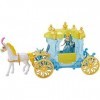 Disney Princesses Cjp95 - Accessoire pour Poupée - Le Carrosse De Cendrillon