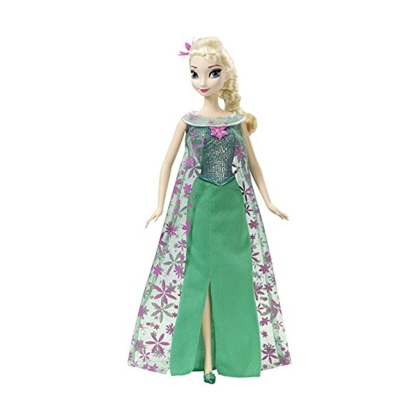 Disney – La Reine des neiges Une Fete Givree – Elsa – Poupee Chantant Anglais