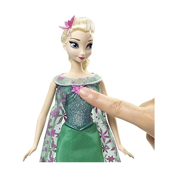 Disney – La Reine des neiges Une Fete Givree – Elsa – Poupee Chantant Anglais