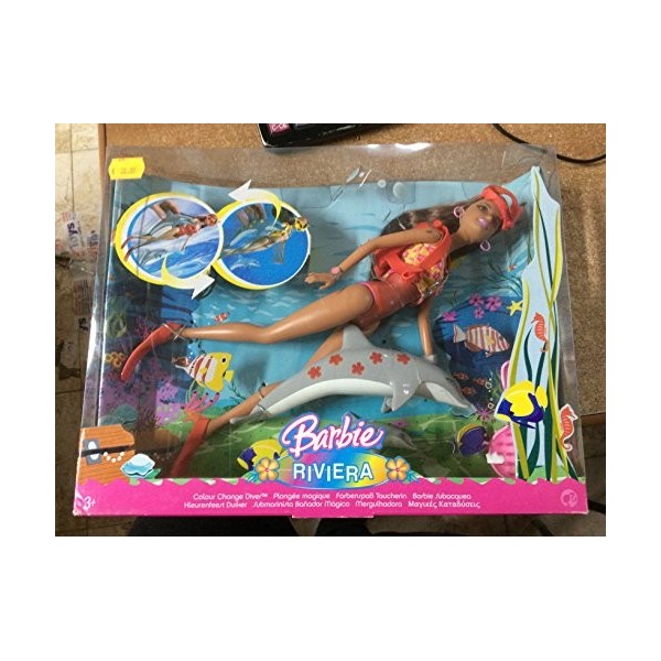 Mattel - M4754 - Poupée - Barbie - Térésa Plongée Magique