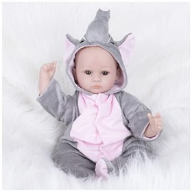 Doll Reborn - Poupées Reborn en Silicone de 16 Pouces 42 cm - Renaissance de bébé Fille
