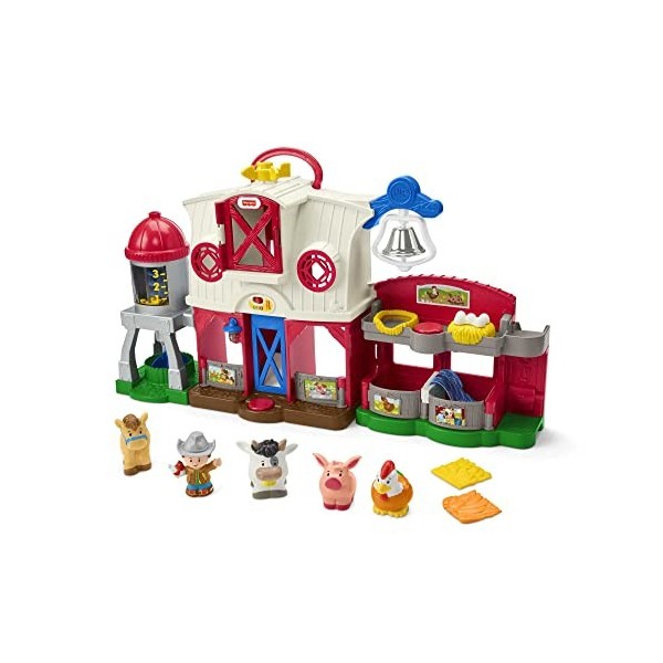 Little People- Ferme Prend Soin des Petits Animaux Fisher-Price, HHX14, Multicolore