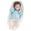 Poupée Reborn, poupées de bébé Reborn de 18 Pouces en Silicone, poupées de bébé dapparence réelle Mignonnes et réalistes, Le