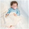 Poupées en Silicone pour bébé, Corps Complet, bébé en Silicone de 45,7 cm, Nouveau-né, Douce au Toucher, poupée Fille renaîtr
