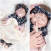 Poupée Reborn pour Petite Fille, 45,7 cm, 46 cm, Mignonnes poupées en Silicone, la Vie comme Un bébé, B D 