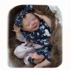 Poupée Reborn, 18 Pouces en Silicone pour bébé, avec Jouet dalimentation, Corps Complet pour bébé Fille, Le Meilleur Anniver