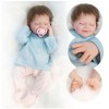 Poupées Reborn en Silicone, Corps Complet, poupées en Silicone de 45,7 cm pour Filles, poupée Ultra Douce et Flexible, Cadeau