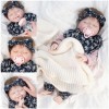 Poupée Reborn Baby Girl, 18 Pouces en Silicone Doux pour bébé Fille, Qui Ressemble à de Vraies Filles, de Compagnon pour Noël