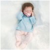 Baby Girl Reborn, 45,7 cm en Silicone, Une poupée Qui Semble réelle, pour laccompagnement, E C 