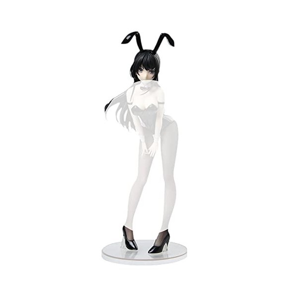 PIELUS Figurine Ecchi -Sakurajima Mai- 1/4 Bunny Ver. Figure danime Fille Statue Jouet Vêtements Amovibles Décor de poupée M