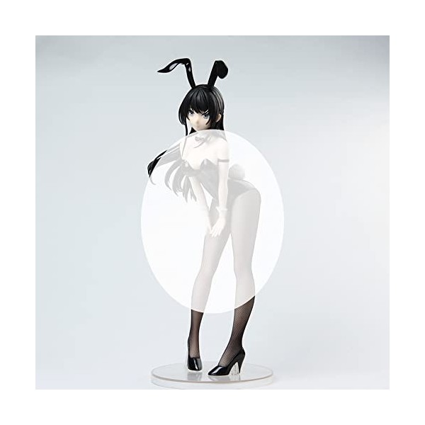 PIELUS Figurine Ecchi -Sakurajima Mai- 1/4 Bunny Ver. Figure danime Fille Statue Jouet Vêtements Amovibles Décor de poupée M