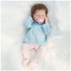 Poupées bébé Fille, poupées Mignonnes en Silicone de 18 Pouces pour Filles, bébés nés Qui semblent réels, Cadeau danniversai