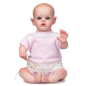 12 Pouces Reborn Poupées Elfes Bébé Filles Belle Poupée Nouveau-Né Taille Prématurée Poupées Faites À La Main Anges Vraies Fi